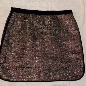 Elegant Black and Gold Women's Skirt